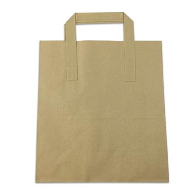 Kraft Paper SOS Bags (Brown & White)