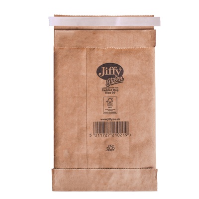 Jiffy Green Padded Bags